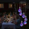 6LED Bulb Wind Chime Solar Light, Outdoor Garden Decor Wind Chime, Party Decoration, Balcony Lights, Holiday Gift Idea