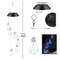 6LED Bulb Wind Chime Solar Light, Outdoor Garden Decor Wind Chime, Party Decoration, Balcony Lights, Holiday Gift Idea