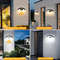 Aluminum LED Wall Light Outdoor Motion Sensor, Waterproof Garden, Corridor, Stairs, Interior Wall Lamp Fixture