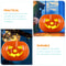 Halloween Solar Pumpkin Lantern Outdoor Garden, LED Lighting Yard Pathway Lights for Villa Park Decoration
