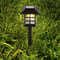 2 PCS Solar Lawn Lamp Lights for Garden Landscape, ABS LED Outdoor Decoration, Energy Floor Yard Ornament