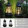 Solar Powered Candle Outdoor Courtyard, LED Solar Light Retro Kerosene Lamp, Garden Lantern Hanging Decor Light