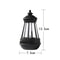 Solar Powered Candle Outdoor Courtyard, LED Solar Light Retro Kerosene Lamp, Garden Lantern Hanging Decor Light