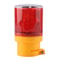 Flashing LED Warning Light Solar Power Alarm, Emergency Strobe Lamp LED Security Beacon for Outdoors