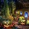 Halloween Solar Torch Light Flickering Flame Lamp, Waterproof Garden Decoration for Outdoor Yard, Path, Lawn