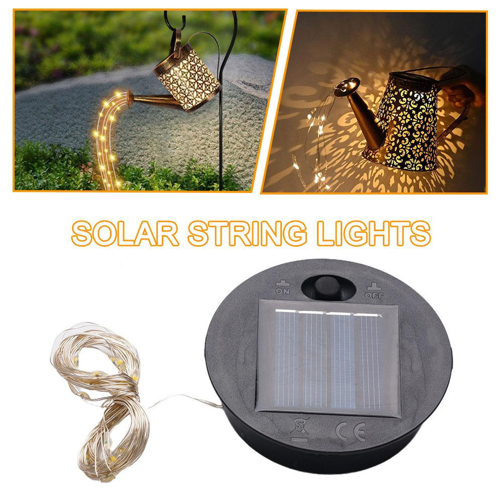 Solar Lantern Parts LED Panel Lid Lights, 1Pack Solar Lights Replacement for Outdoor Hanging Garden Pathway Lighting