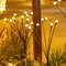 Solar Lamp Firefly Ground Insertion Spotlight, Home Solar Lights Outdoor Courtyard, Garden LED Lights Lawn Camping