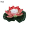 Floating RGB LED Lotus Flower Light, Garden Pond Pool Decor Lamp, Colorful Water Fountain Decoration