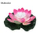 Floating RGB LED Lotus Flower Light, Garden Pond Pool Decor Lamp, Colorful Water Fountain Decoration