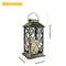 Solar Hanging Lamp Outdoor LED Light, Flickering Flameless Candle for Garden, Patio, Lawn, Party Decoration
