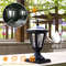 Solar Light Fence Light Outdoor Garden Lamp for Wall, Courtyard, Gate, Fence, Cottage Decoration
