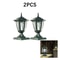 Solar Light Fence Light Outdoor Garden Lamp for Wall, Courtyard, Gate, Fence, Cottage Decoration