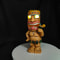 Solar Tiki Lights Outdoor Statues Backyard, Tiki Totem Decor for Hawaiian Party, Tropical Garden Statues Patio