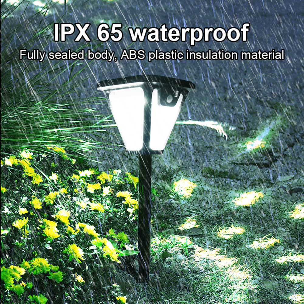 Outdoor LED Solar Light Motion Sensor, Waterproof Wall Garage Floodlight, Remote Control Garden Street Light