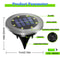 Solar Ground Lights LED Waterproof, Garden Lights Outdoor Bright in Ground Lights, Patio Lawn Landscape Lighting