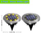 Solar Ground Lights LED Waterproof, Garden Lights Outdoor Bright in Ground Lights, Patio Lawn Landscape Lighting