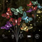 Garden Solar Butterfly Lights Outdoor, Waterproof Stake Lights, Pathway Patio Yard Decoration Solar Lamp