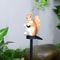 Solar Squirrel Outdoor Light LED Cute Garden Decoration, Waterproof Animal Plug Lights Landscape Decor
