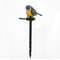 LED Solar Outdoor Resin Bird Light for Lawn, Ground Insertion Courtyard Garden Animal Decor Landscape Yard Lighting