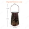 LED Solar Hollow Iron Lantern Outdoor Light, Garden Courtyard Projection, Decorative Hanging Lawn Atmosphere Lamp