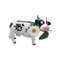 LED Cow Solar Lantern Garden Ornaments, Animal Design Yard Lights, Indoor Home Bedroom Decoration Landscaping Light