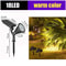 Adjustable Spotlight Solar 18 LED Outdoor Lamp Waterproof Garden Tree Lights Solar Powered Yard Dec 7