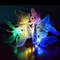 Solar Butterfly Lights Outdoor, Fiber Optic Garden Decoration, Waterproof Yard Wedding Path Light