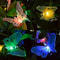 Solar Butterfly Lights Outdoor, Fiber Optic Garden Decoration, Waterproof Yard Wedding Path Light