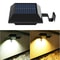 LED Solar Street Security Flood Light Outdoor, Waterproof 12 LEDs, Auto On Off Dusk to Dawn, for Patio Yard Door Lightin