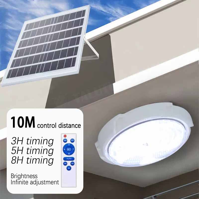 Original Outdoor Solar Light LED IP67 Waterproof with Solar Panels, Indoor Ceiling, Corridor and Courtyard Light