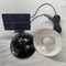 Solar Powered 2 Head Pendant Light for Garden, Patio, Porch, Hangable LED Barn Storage Lamp, Christmas Gift for Him