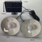 Solar Powered 2 Head Pendant Light for Garden, Patio, Porch, Hangable LED Barn Storage Lamp, Christmas Gift for Him