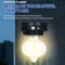 Outdoor LED Super Bright Solar Tungsten Bulb Light Household Waterproof Human Sensing Courtyard Wall Lamp Lighting Street Lamp