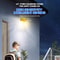 Outdoor LED Super Bright Solar Tungsten Bulb Light Household Waterproof Human Sensing Courtyard Wall Lamp Lighting Street Lamp