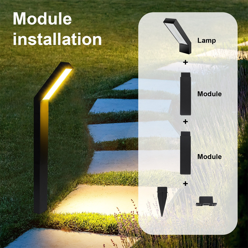 Solar Lights for Garden Outdoor, Solar Pathway Lights, Landscape Lamps for Lawn IP65 Waterproof