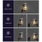 Outdoor Solar Flame Hanging Lantern Lights, IP65 Wall Mounted Lights, 3 Mode Solar Lamp for Patio Fence Garden Decor