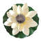Solar Powered Artificial Floating Lotus Night Lights LED Garden Pool Lantern Energy Saving Lamp For 7