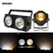 LED Par Light, Cold and Warm Color Barn Doors, DMX512 DJ Lighting for Stage, Disco, Concert