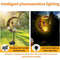 Waterproof Outdoor Fairy Garden Stake Led Solar Iron Decor Light Lamp IP65 Metal Landscape Lights F 4