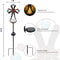 Solar Cross Garden Outdoor Lights With Crack Glass LED Waterproof Metal Stakes For Cemetery Decorat 4