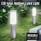 Outdoor Waterproof Cylindrical Garden Solar Light Solar Powered Dusk To Dawn Street Lights Cool Whi 0