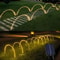 LED Solar Pathway Lights Outdoor Waterproof, Solar Garden String Light with 8 Modes, Christmas Decorations