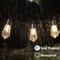 Outdoor Solar String Lights, Garland Christmas LED Globe Bulbs, Fairy Lamps for Garden Party Terrace Wedding Camping