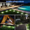 Solar Lights Outdoor Disk Lamp Buried Solar Spotlight For Garden Lawn Home Yard Pathway Decoration 3