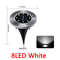 Solar Lights Outdoor Disk Lamp Buried Solar Spotlight For Garden Lawn Home Yard Pathway Decoration 7
