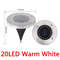 Solar Lights Outdoor Disk Lamp Buried Solar Spotlight For Garden Lawn Home Yard Pathway Decoration 8