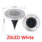 Solar Lights Outdoor Disk Lamp Buried Solar Spotlight For Garden Lawn Home Yard Pathway Decoration 9