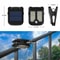 Solar Clip LED Light Outdoor Bulbs With Clips, Motion Sensor Garden Lights For Walls, Powered Waterproof Outdoor Decor