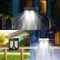 Solar Clip LED Light Outdoor Bulbs With Clips, Motion Sensor Garden Lights For Walls, Powered Waterproof Outdoor Decor