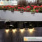 Waterproof Solar Deck Lights for Fence Stairs Railing Step, Outdoor Patio Yard Pathway Lights
